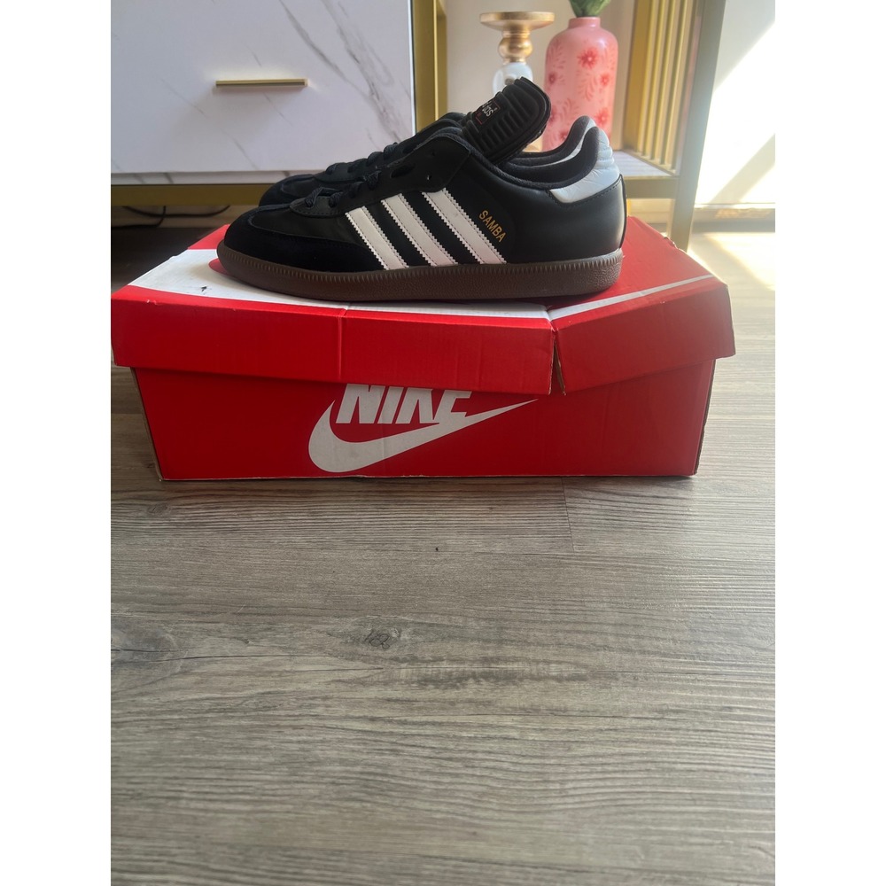 adidas Samba Classic Men's Black White Dark Gum 2022 034563 Size 8.5